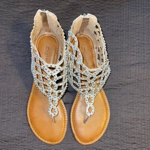 Silver Zigi Soho Sandals